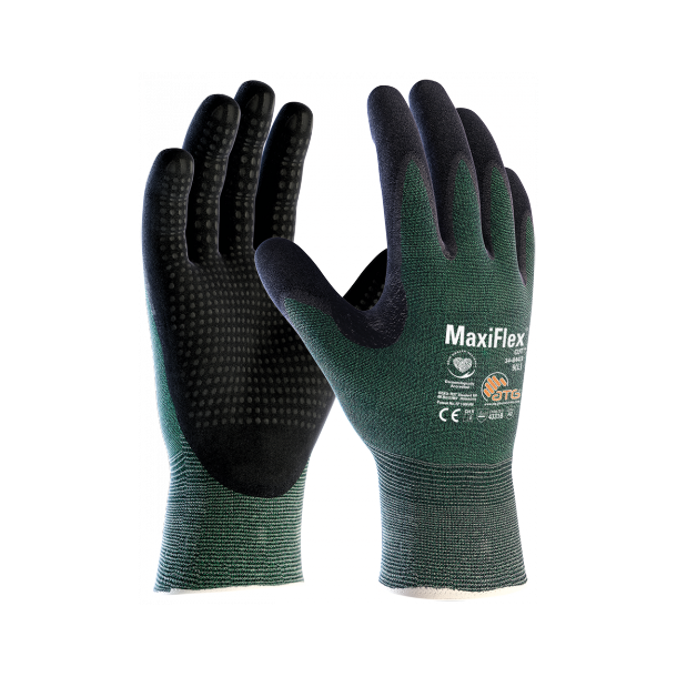  MaxiFlex Cut 34-8443 H�ndfladebelagt strikhandske 