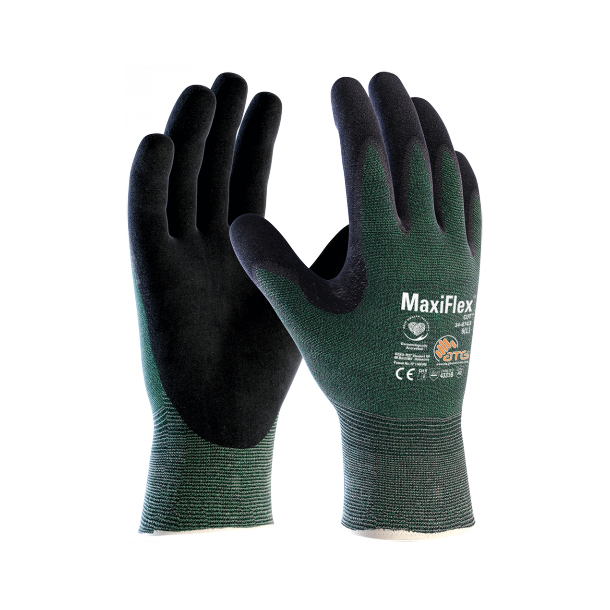 MaxiFlex Cut 34-8743 h�ndfladebelagt strikhandske 