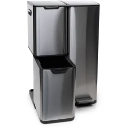 Baltic Affaldsstation 60l 13+17+30 L Softclose Stl