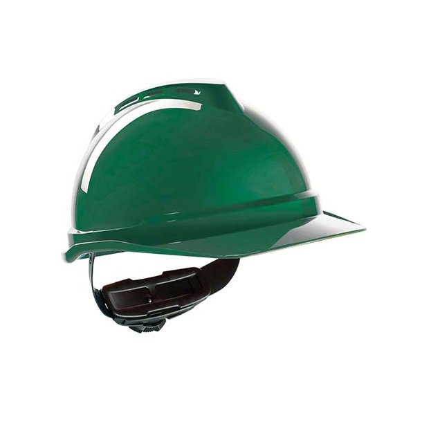 MSA V-Gard 500 Hjelm med Ventilation og Fas-Trac 3