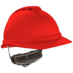 MSA V-Gard 500 Hjelm med Ventilation og Fas-Trac 3