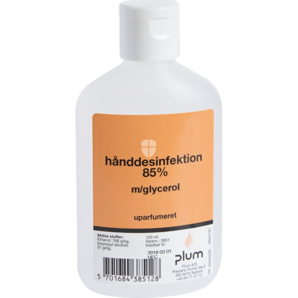 Plum Desinfektion 85% flydende 120ml