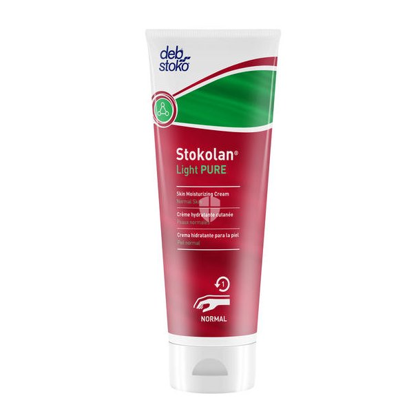 Deb Stoko Stokolan Light Pure Lotioncreme 100ml pk a 12 stk