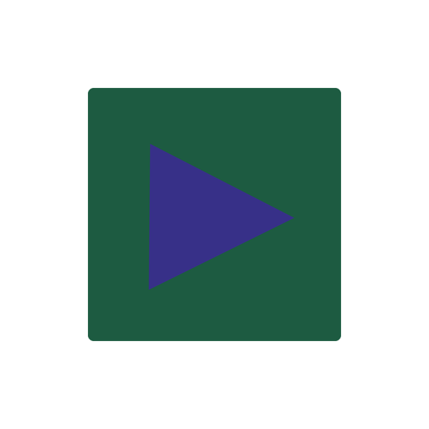 Skilt Naturstyrelsen Retningspil Bl� Lakeret Aluminium 100 x 100 mm NSR04