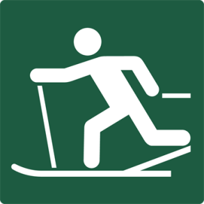 Skilt Naturstyrelsen Skiljpe Lakeret Aluminium 100 x 100 mm NSS33