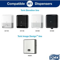 Tork Matic Premium H1 Soft hndkldeark p rulle pk a 6 stk