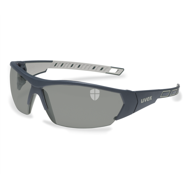 uvex i-works sikkerhedsbrille antidug &amp; antiridse gr linse pk a 5 stk