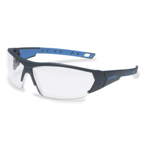  uvex i-works sikkerhedsbrille antidug & antiridse klar linse pk a 5 stk